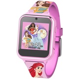 Accutime Kinder Smart Watch Disney Prinzessinnen Rosa Selfie Kamera, Foto & Video, Stoppuhr, 6..., Sportuhr + Smartwatch
