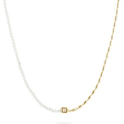 JETTE Kette NUGGET PEARL 88854586 - gelbgold