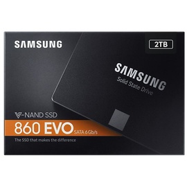 Samsung 860 EVO 2 TB 2,5" MZ-76E2T0B/EU