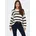 JDYJUSTY L/S STRIPE Pullover Schwarz XS