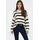 Jdy JDYJUSTY L/S STRIPE Pullover Schwarz XS