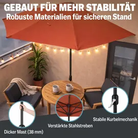 Kingsleeve 270 x 150 cm Terracotta