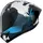 Nolan X-804 RS Ultra Carbon Dunkelblau/Weiß/Hellblau S