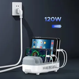 ORICO DUK-10P-V1 Smart Ladestation 10 St. Weiß