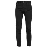 John Doe Jane High Mono Damen Motorradjeans schwarz, Größe 25 32