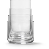 Aarke Nesting Glasses, Trinkgläser, Transparent