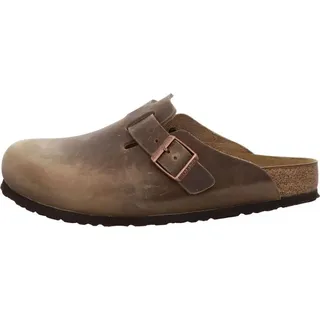 Birkenstock Boston Nubukleder geölt tabacco brown 40