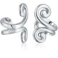 Elli Ohrclips Earcuff Spirale Silber 925 925 Sterling Silber onesize