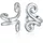 Elli Ohrclips Earcuff Spirale Silber 925 925 Sterling Silber onesize