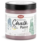 Viva Decor Chalk-Paint - Rosewood Dreams - Rot 250ml - Kreidefarbe für Möbel, Wand und Deko, Mattes Finish, Hochpigmentiert, Ideal für Shabby Chic & Vintage Look für Holz & Oberflächen