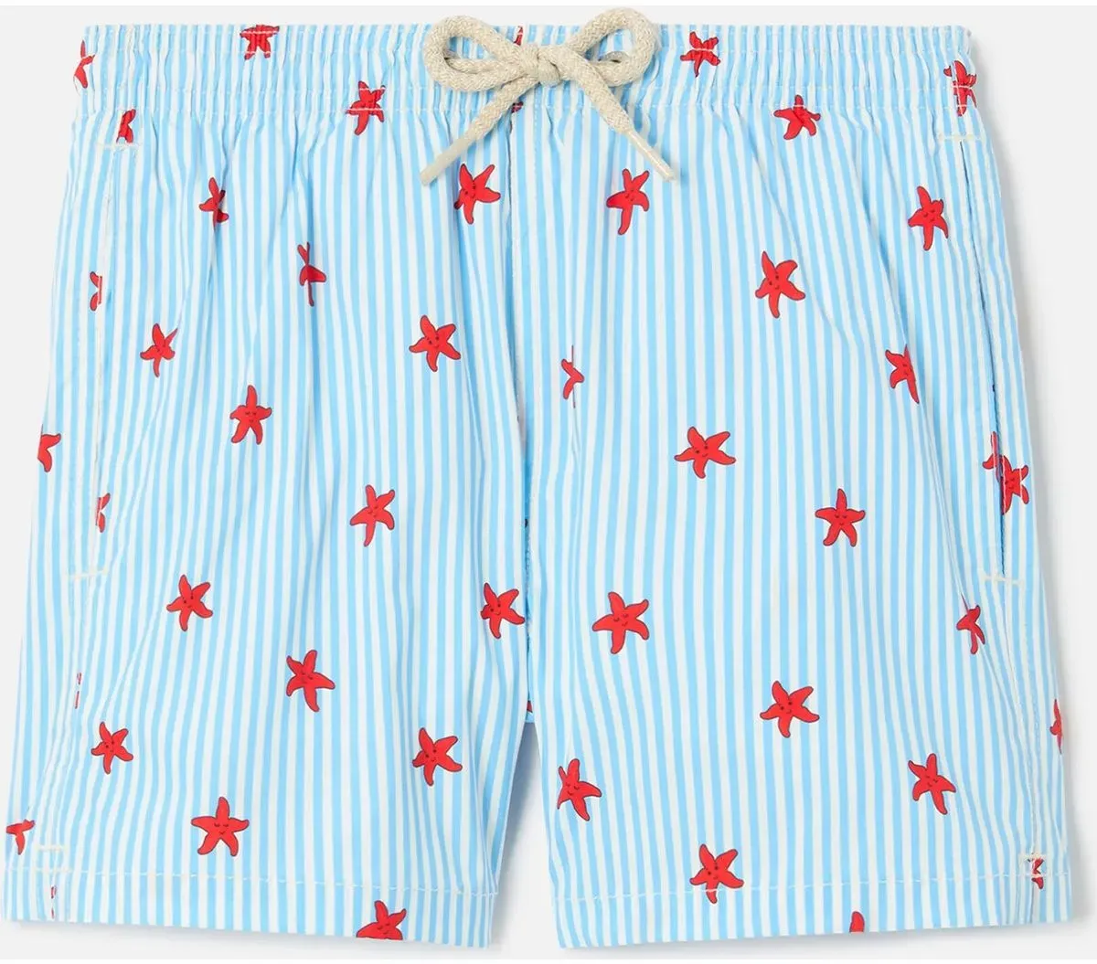 MC2 Saint Barth Jean Lighting Stretch Light AND Stretch Swimshort starfish stripes s 31 (02190L) 6 yrs