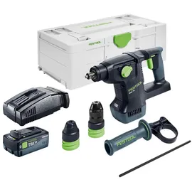 Festool KHC 18 EB-Basic Akku Kombihammer 18 V 2,6 J inkl. 1x Akku 8,0 Ah + Schnellladegerät