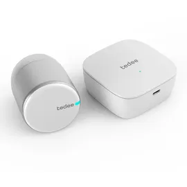 Tedee Starter Set Zylinder mit Bridge PRO Türschloss