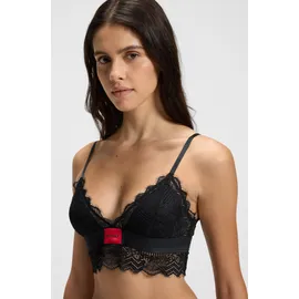 Hugo BH mit Label-Detail, Black, XS