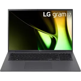 LG gram 17" 2024 Ultra 5 125H 8 GB RAM 512 GB SSD Grau 17Z90S-G.AP56G