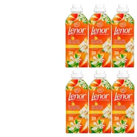 6x950ml Lenor Weichspüler Wohlfühl Kollektion Orange & Verbene 228WL