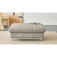 Cotta Hocker »Chef«, mit edlen Metallfüßen beige