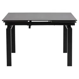 Actona Huddersfield Esstisch schwarz - 85x76x120 cm