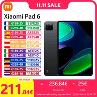 Xiaomi Pad 6 tablet, qualcomm®Löwenmaul 144, 11-Zoll-Bildschirm, 8840Hz, mAh, 33-W-Ladung,