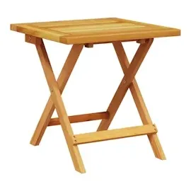 vidaXL Sonnenliegen 2 Stk. mit Tisch Massivholz Akazie