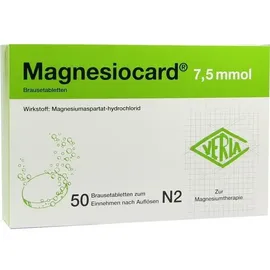 Verla-Pharm Arzneimittel GmbH & Co. KG MAGNESIOCARD 7,5 mmol Brausetabletten 50 St