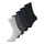 JACK & JONES JACBASIC BAMBOO SOCK 5er Pack Schwarz/Grau/Blau 40-46