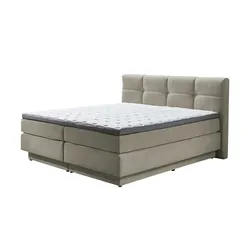 Boxspringbett  Chicago ¦ creme ¦ Maße (cm): B: 188 H: 112