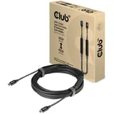 Club 3D USB-C auf USB-C 5 m Schwarz