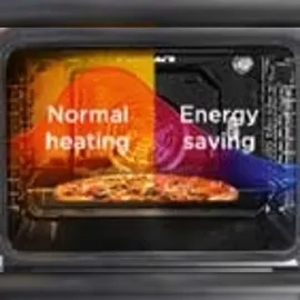 Midea Kompakt-Einbau-Backofen + Mikrowelle MEK45KIX 45 cm, 13 Funktionen, 5 Mikrowellen-Kombi-Funktionen