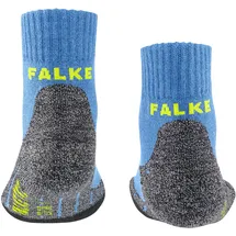 Falke TK2 Short Kinder Trekking Kurzsocken blue note