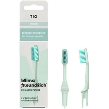 TIO Tiobrush Aufsteckbürste medium 2 St.