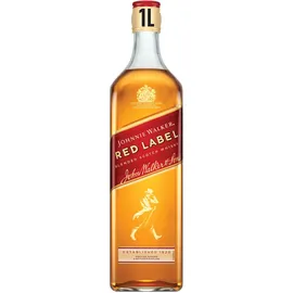 Johnnie Walker Red Label Blended Scotch 40% vol 1 l
