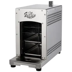 TEPRO Grill, 2 x Edelstahlrost, Grillfläche 15,4x31,5 cm - silberfarben