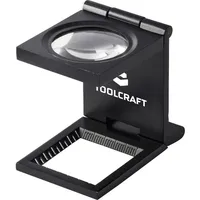 TOOLCRAFT TO-10182525 Fadenzähler Vergrößerungsfaktor: 6 x Linsengröße: (Ø) 28mm