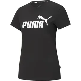 Puma Essentials Logo T-Shirt Damen 01 black XXL