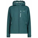 CMP Woman Jacket FIX Hood trek Green 44