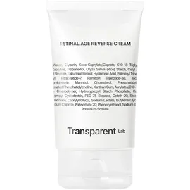 transparent lab Retinal Age Reverse Cream Gesichtscreme 50 ml