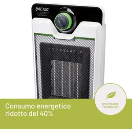 Imetec Compact 2000 W Schwarz/Weiß