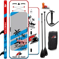 F2  SUP Stand Up Paddle Board Family Fun  9'8''  Rot 2024 One Size