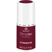 Alessandro Striplac Peel or Soak 127 midnight red 8 ml