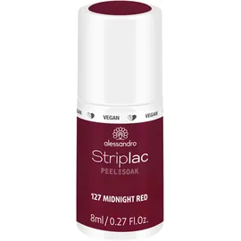 Alessandro Striplac Peel or Soak 127 midnight red 8 ml