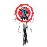 Boland - Pinata Ninja, Partyspiel, Hängedeko, Dekoration für Geburtstag, Mottoparty und Karneval