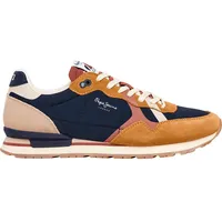 Pepe Jeans Brit Cover M Sneak, Braun Cognac Brown,