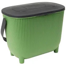 Eda Kompostbehälter 10 Liter grau/grün
