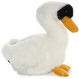 AURORA 31751, Mini Flopsies Schwan, 20cm, Plüschiter, weiß
