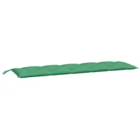 VidaXL Gartenbank-Auflage Grün 180x50x7 cm Oxford-Gewebe