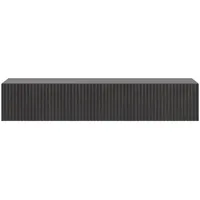 Selsey Hängekonsole, schwarz Holzwerkstoff, 1 Schubladen, Rechteckig, 90x17x35.6 cm,