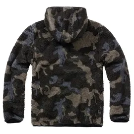 Brandit Textil Teddy Worker Jacke Dark Camo L