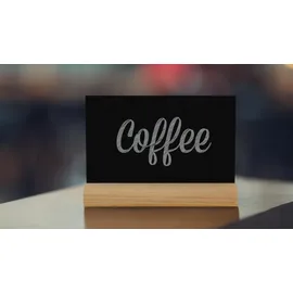 ALLboards Mini doppelseitige Kleine Tafeln 10 Stück Set mit Staffelei, MINI, Kreidetafel