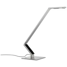 Luctra TABLE PRO 2 LINEAR BASE 929023 LED-Tischlampe LED LED fest eingebaut Silber